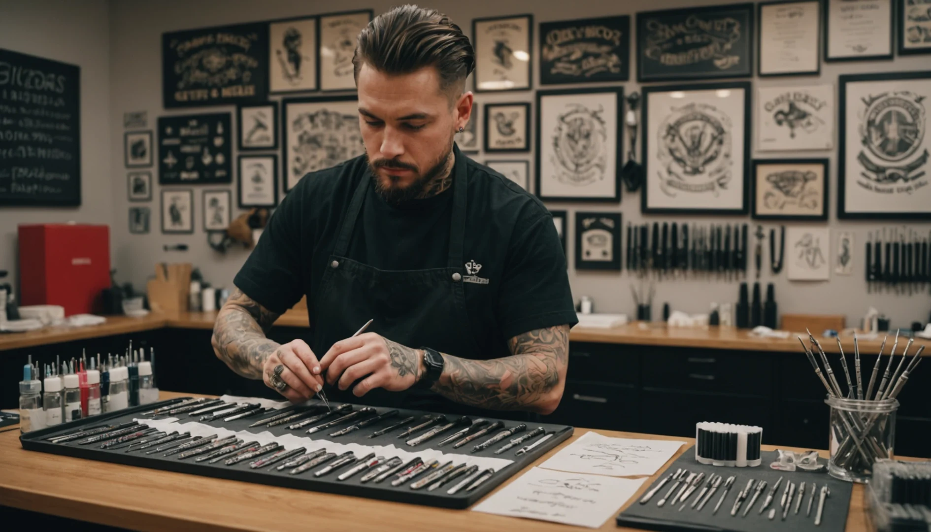 aiguille à tatouage
