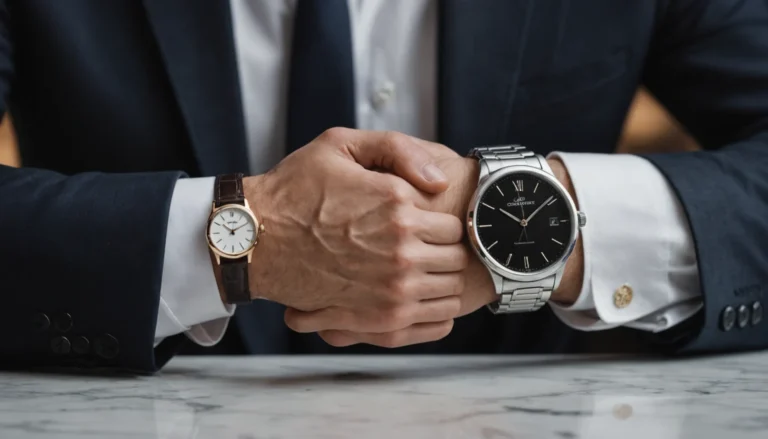 Le secret pour porter élégamment votre montre homme avec style et confort