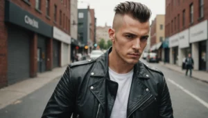 coupe iroquoise homme courte
