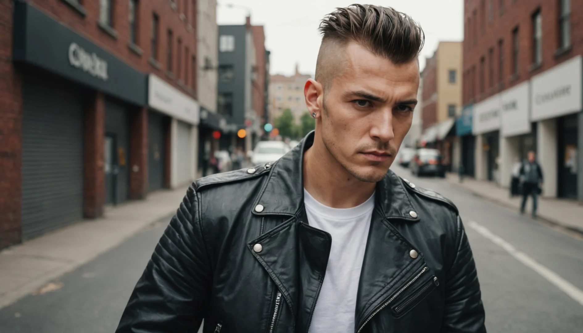coupe iroquoise homme courte
