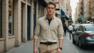 chino homme uniqlo