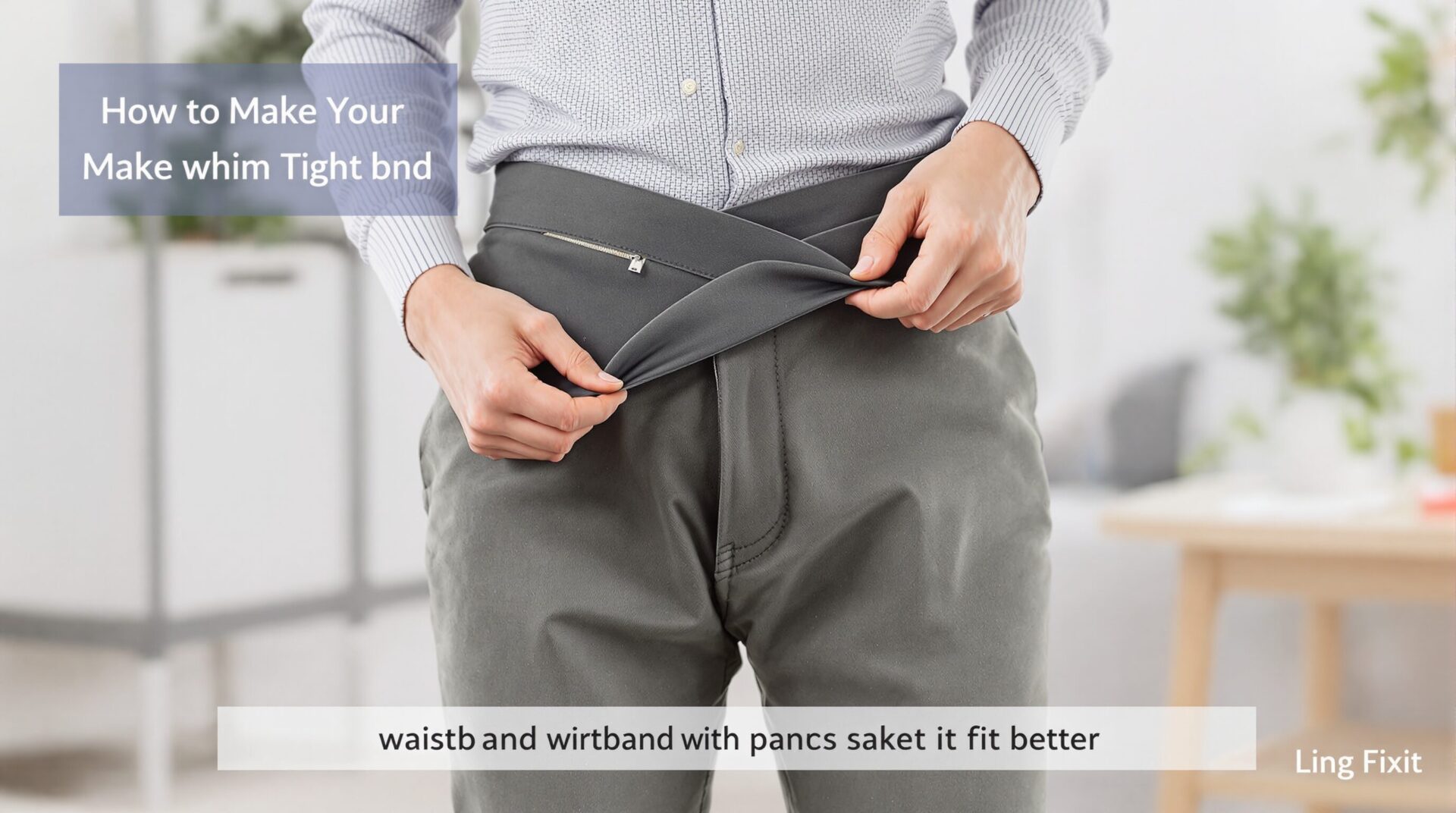 pantalon qui descend