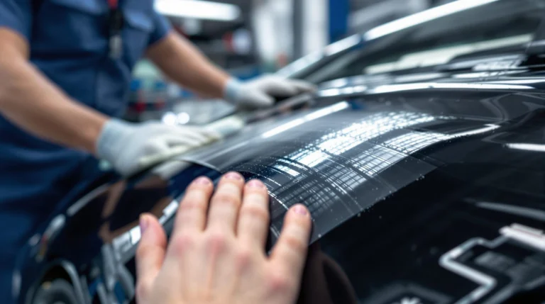 Le film PPF de protection carrosserie est-il visible après la pose ?