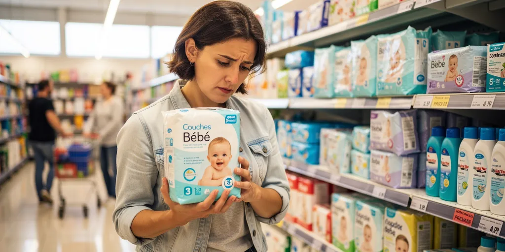 couche bébé intermarché