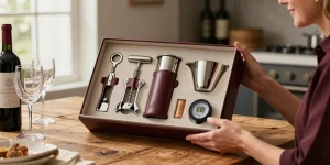 coffret accessoires pour vin