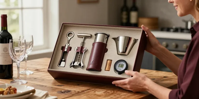 Coffret accessoires pour vin : les 7 essentiels pour un cadeau réussi