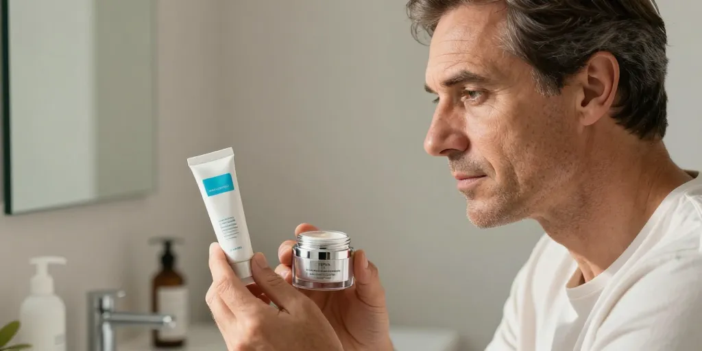 creme anti rides pour hommes​