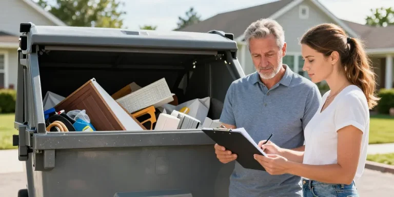 Prix location benne pour vider maison : les tarifs réels à anticiper ?